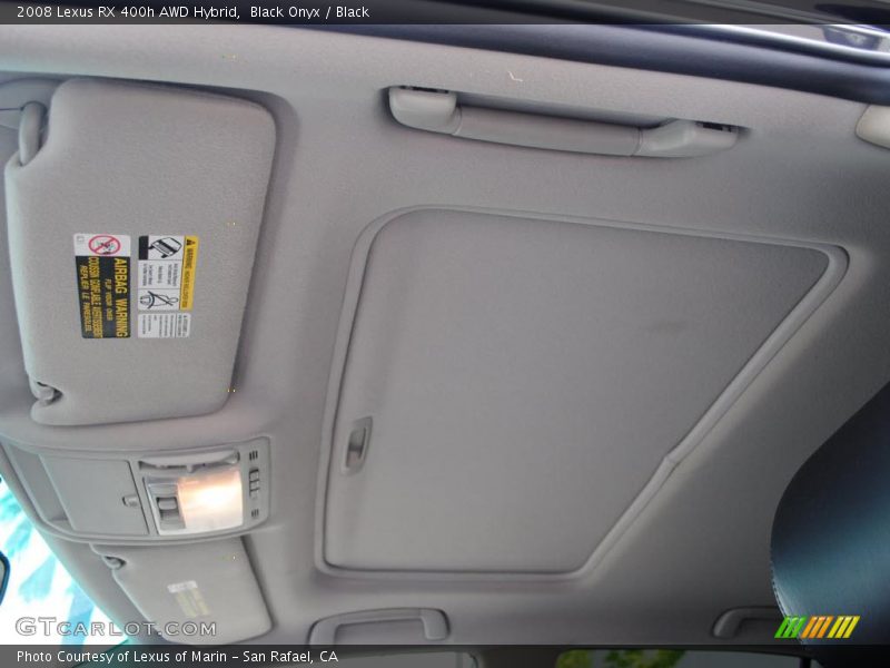 Black Onyx / Black 2008 Lexus RX 400h AWD Hybrid