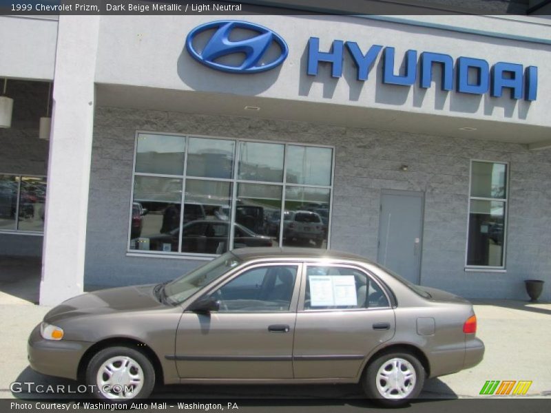 Dark Beige Metallic / Light Neutral 1999 Chevrolet Prizm