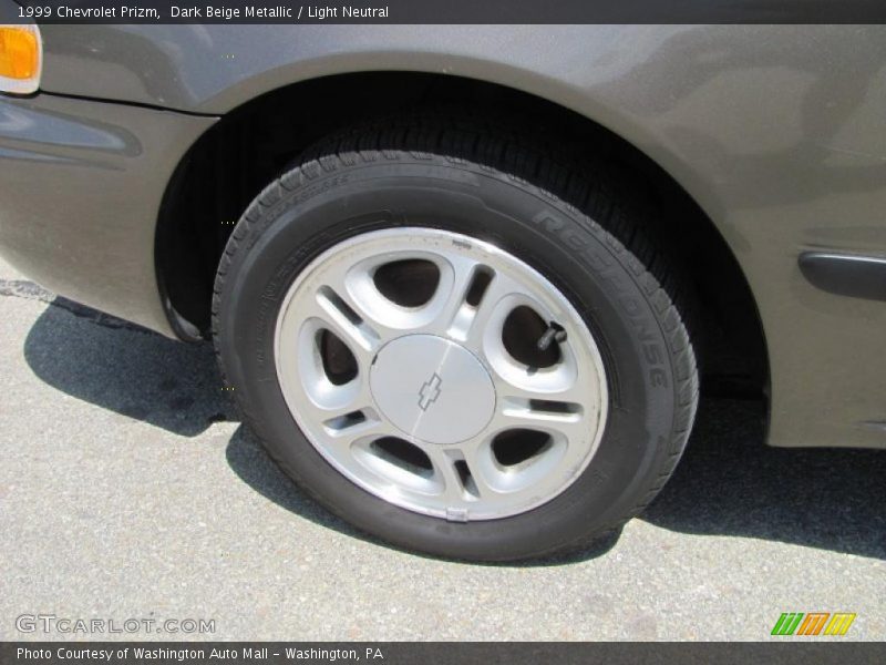 Dark Beige Metallic / Light Neutral 1999 Chevrolet Prizm