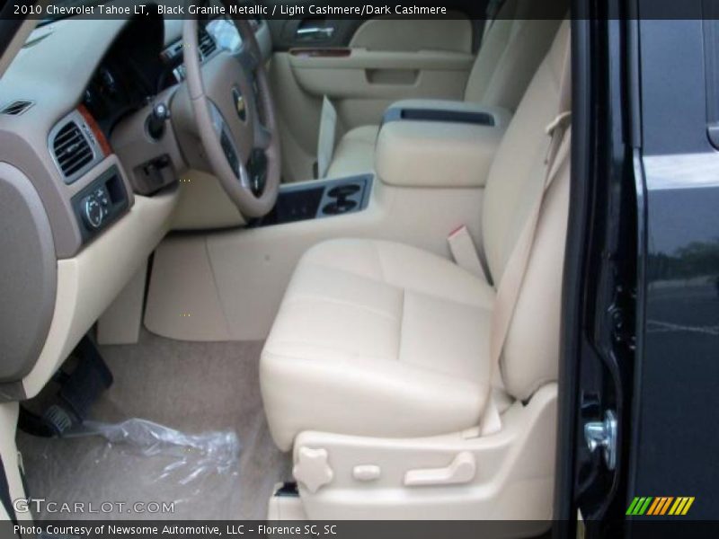 Black Granite Metallic / Light Cashmere/Dark Cashmere 2010 Chevrolet Tahoe LT