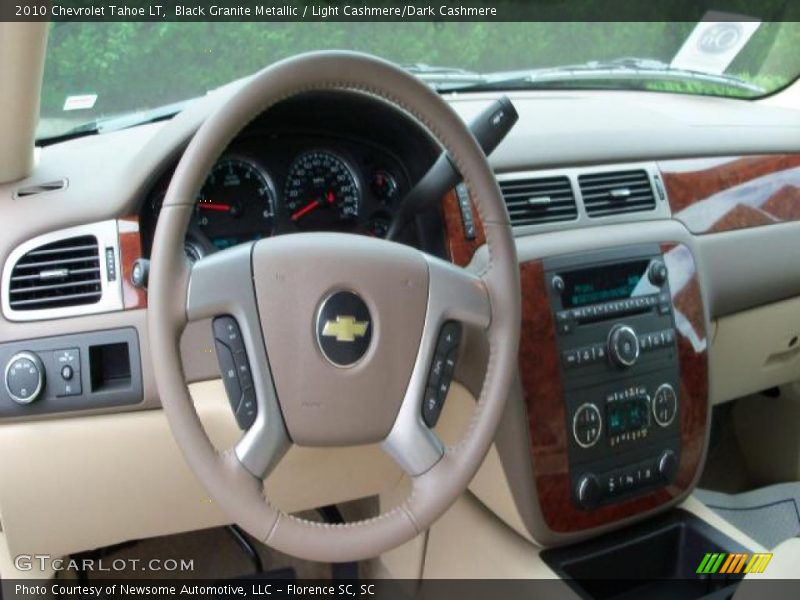 Black Granite Metallic / Light Cashmere/Dark Cashmere 2010 Chevrolet Tahoe LT