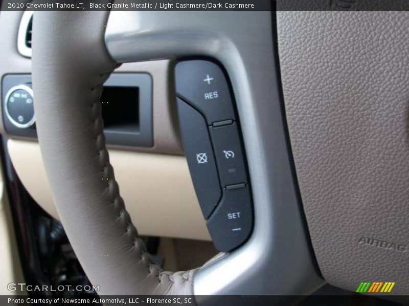 Black Granite Metallic / Light Cashmere/Dark Cashmere 2010 Chevrolet Tahoe LT