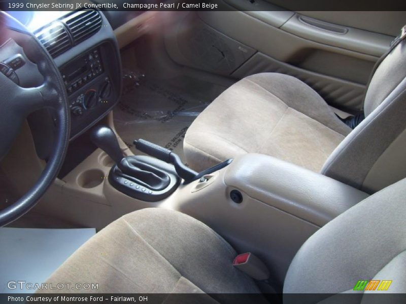 Champagne Pearl / Camel Beige 1999 Chrysler Sebring JX Convertible