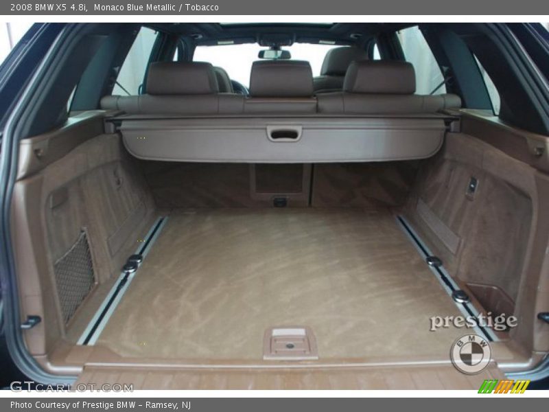 Monaco Blue Metallic / Tobacco 2008 BMW X5 4.8i