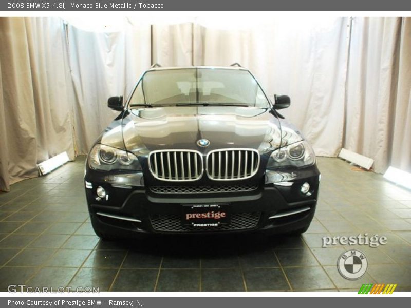 Monaco Blue Metallic / Tobacco 2008 BMW X5 4.8i