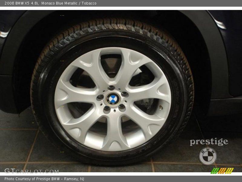 Monaco Blue Metallic / Tobacco 2008 BMW X5 4.8i
