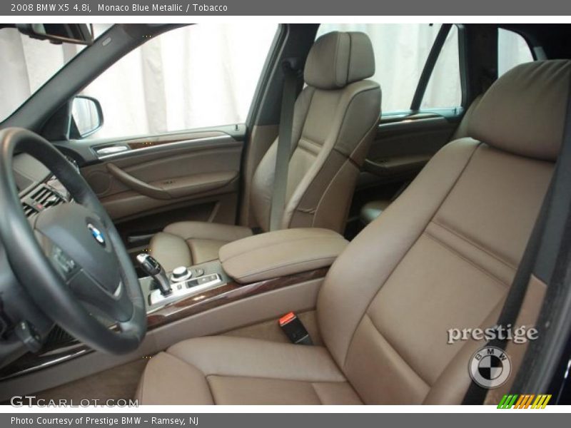 Monaco Blue Metallic / Tobacco 2008 BMW X5 4.8i