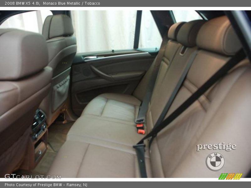 Monaco Blue Metallic / Tobacco 2008 BMW X5 4.8i