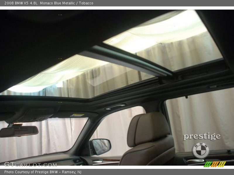 Monaco Blue Metallic / Tobacco 2008 BMW X5 4.8i