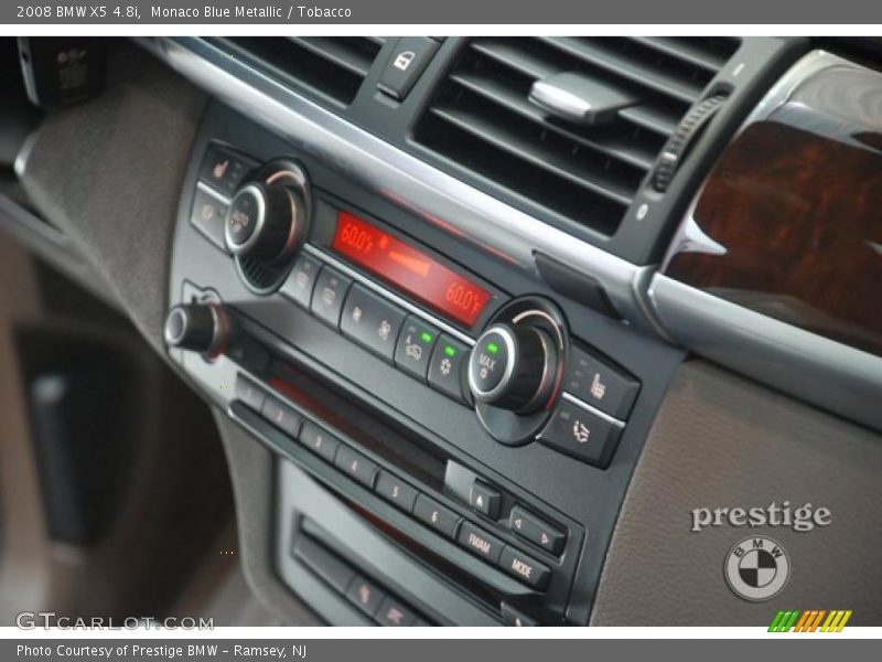 Monaco Blue Metallic / Tobacco 2008 BMW X5 4.8i