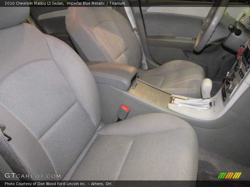 Imperial Blue Metallic / Titanium 2010 Chevrolet Malibu LS Sedan