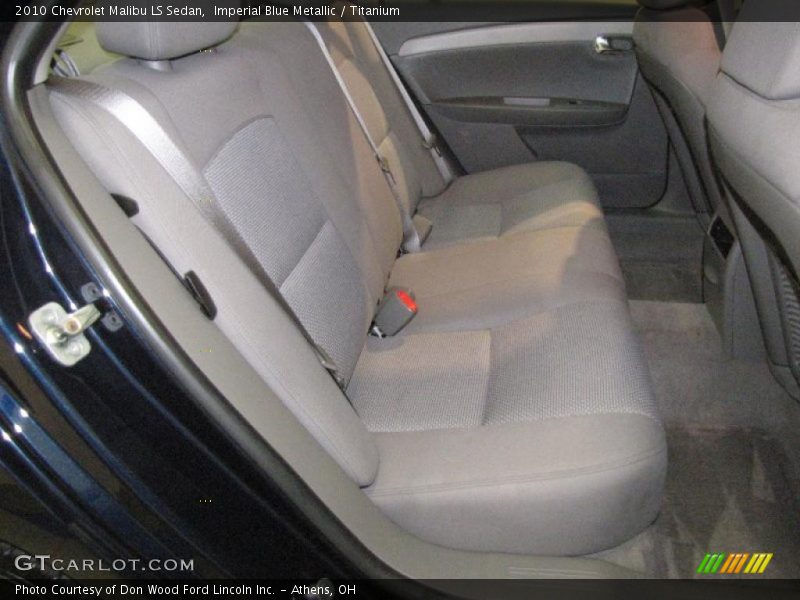 Imperial Blue Metallic / Titanium 2010 Chevrolet Malibu LS Sedan