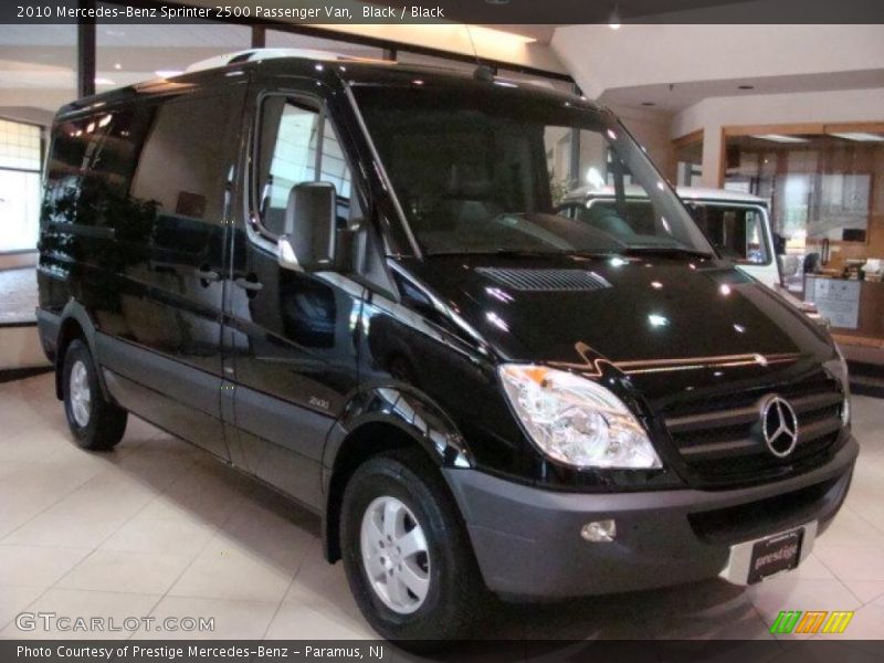 Black / Black 2010 Mercedes-Benz Sprinter 2500 Passenger Van