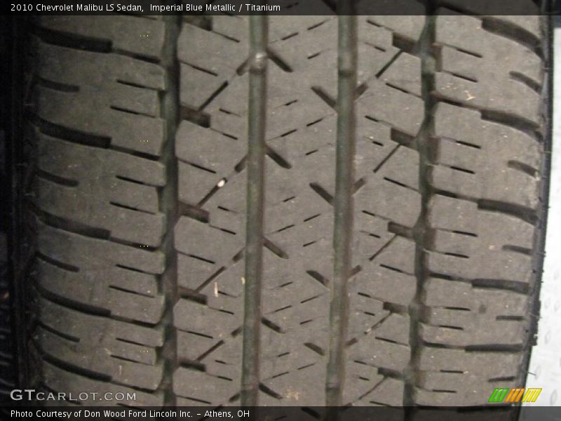Imperial Blue Metallic / Titanium 2010 Chevrolet Malibu LS Sedan