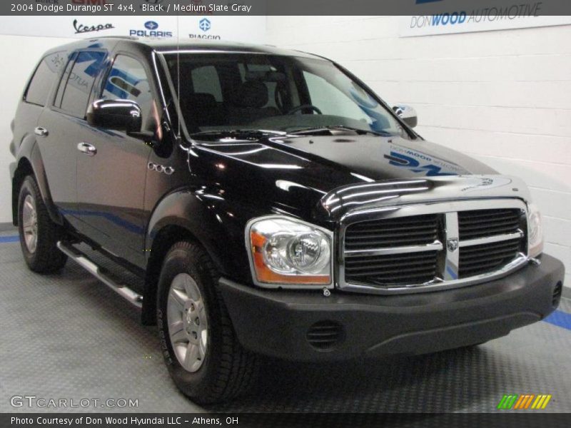 Black / Medium Slate Gray 2004 Dodge Durango ST 4x4