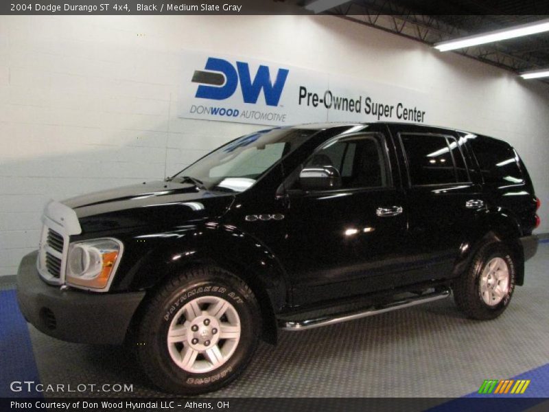 Black / Medium Slate Gray 2004 Dodge Durango ST 4x4