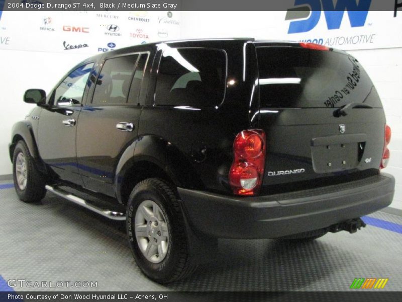 Black / Medium Slate Gray 2004 Dodge Durango ST 4x4