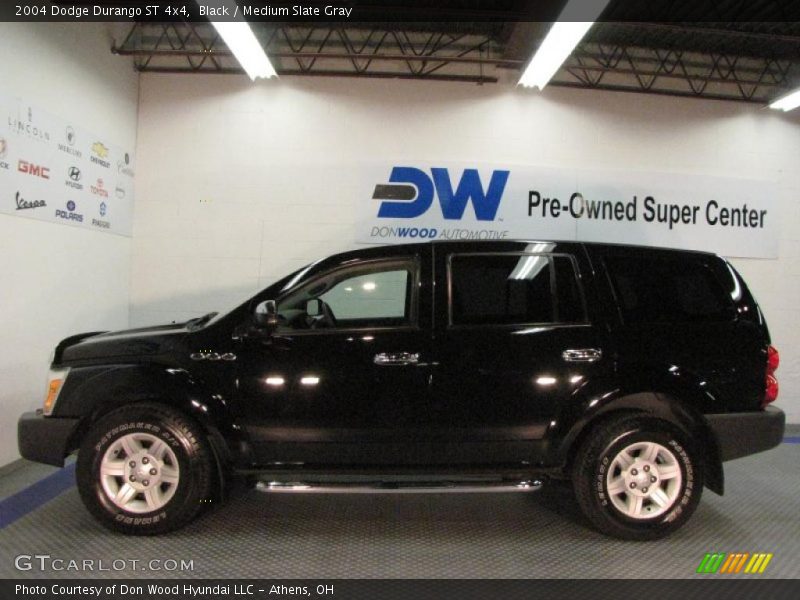 Black / Medium Slate Gray 2004 Dodge Durango ST 4x4