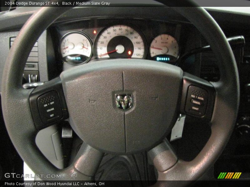 Black / Medium Slate Gray 2004 Dodge Durango ST 4x4