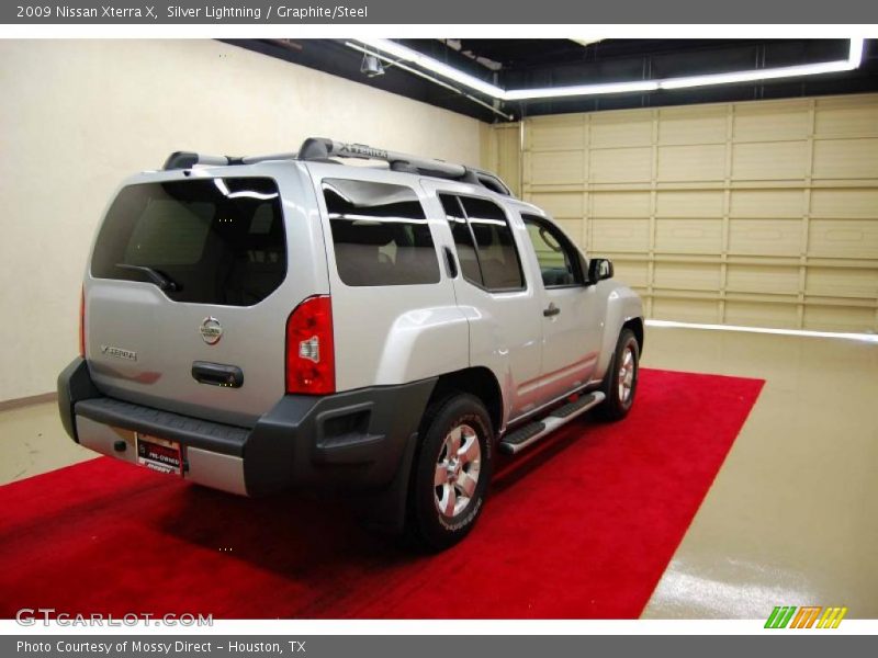 Silver Lightning / Graphite/Steel 2009 Nissan Xterra X