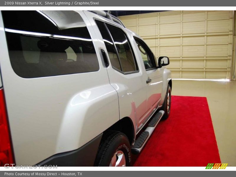 Silver Lightning / Graphite/Steel 2009 Nissan Xterra X