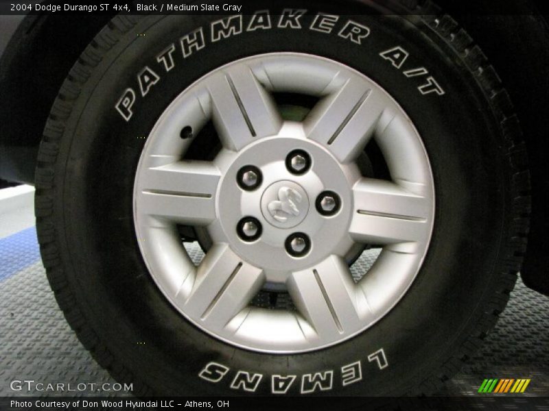 Black / Medium Slate Gray 2004 Dodge Durango ST 4x4