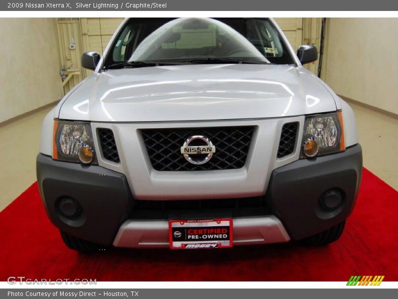 Silver Lightning / Graphite/Steel 2009 Nissan Xterra X