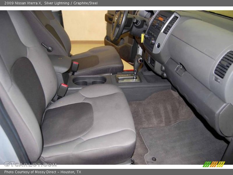 Silver Lightning / Graphite/Steel 2009 Nissan Xterra X