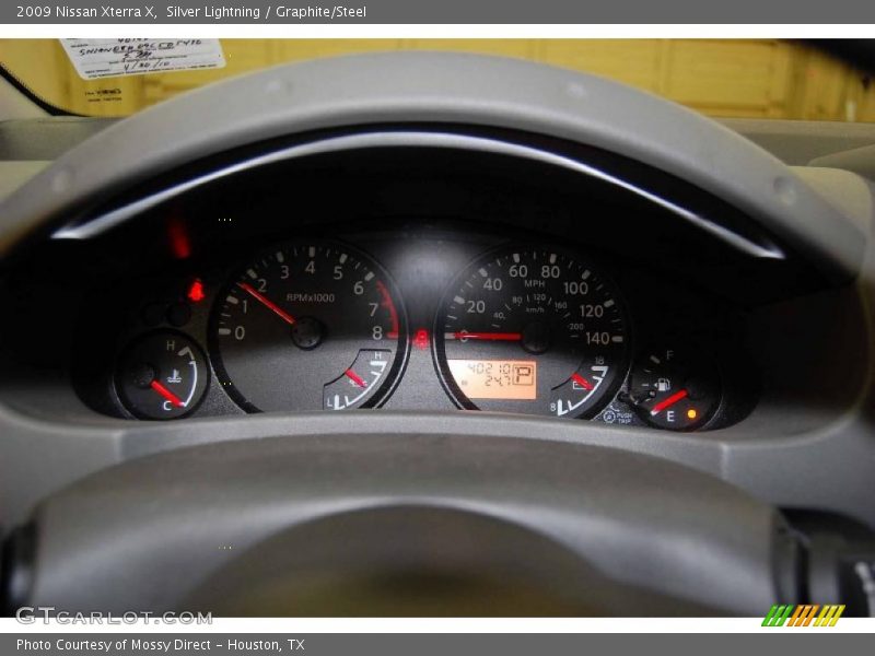 Silver Lightning / Graphite/Steel 2009 Nissan Xterra X