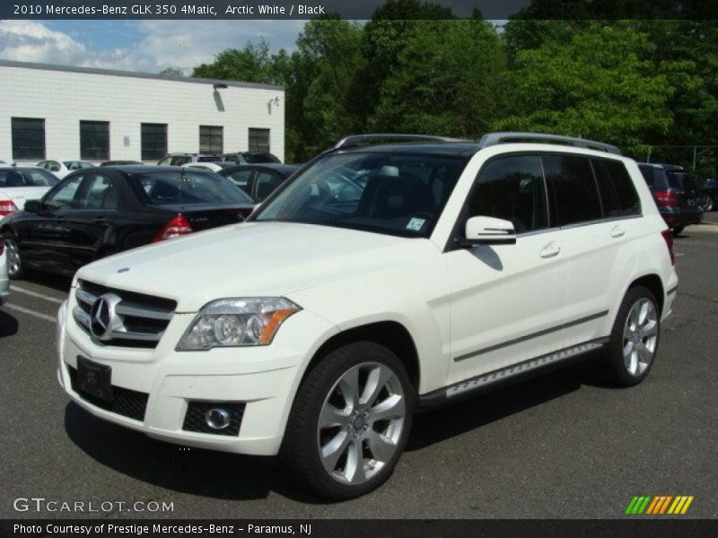 Arctic White / Black 2010 Mercedes-Benz GLK 350 4Matic