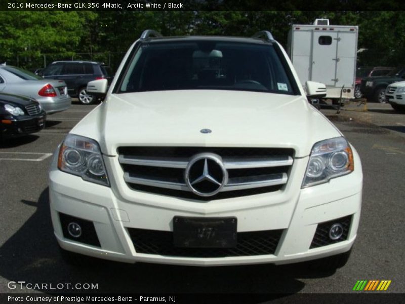 Arctic White / Black 2010 Mercedes-Benz GLK 350 4Matic