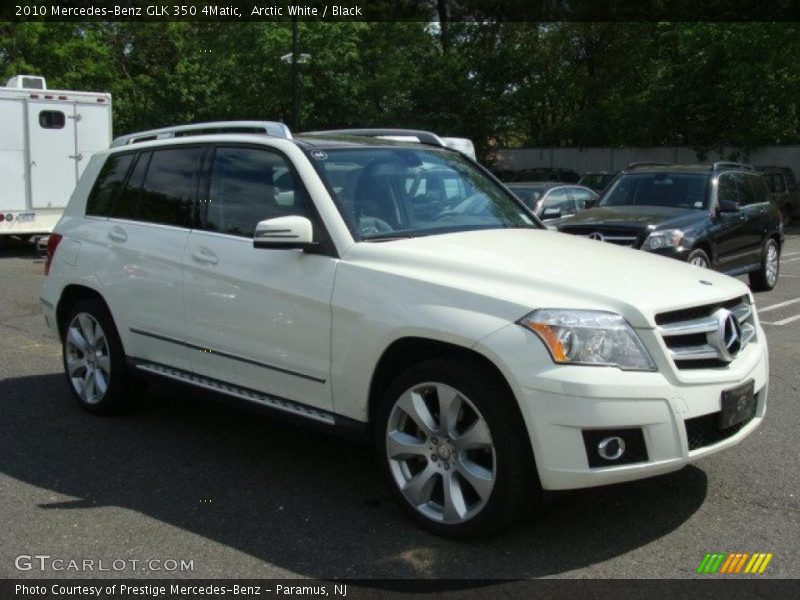 Arctic White / Black 2010 Mercedes-Benz GLK 350 4Matic
