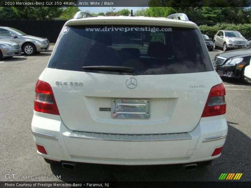 Arctic White / Black 2010 Mercedes-Benz GLK 350 4Matic