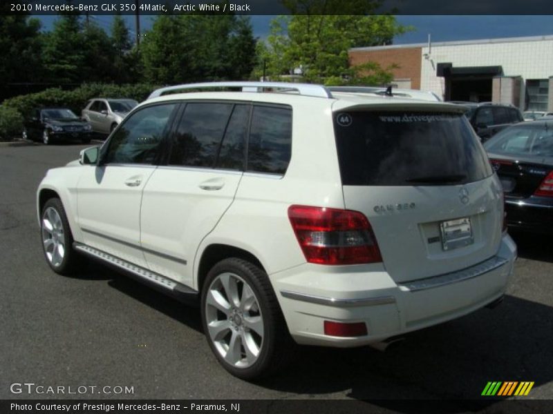 Arctic White / Black 2010 Mercedes-Benz GLK 350 4Matic