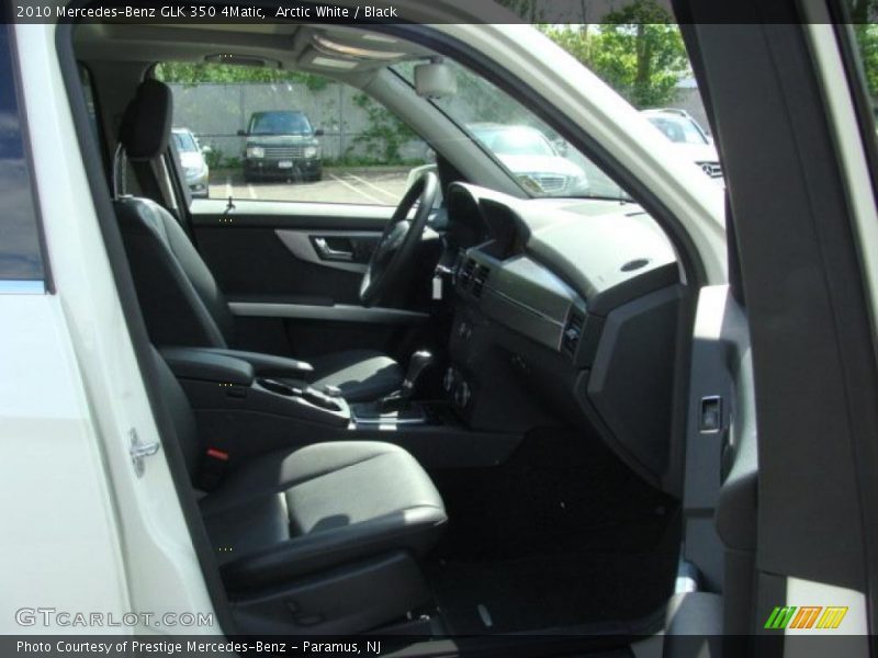 Arctic White / Black 2010 Mercedes-Benz GLK 350 4Matic