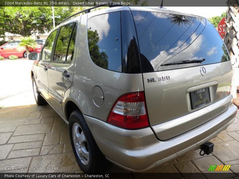 Desert Silver Metallic / Java Beige 2004 Mercedes-Benz ML 350 4Matic