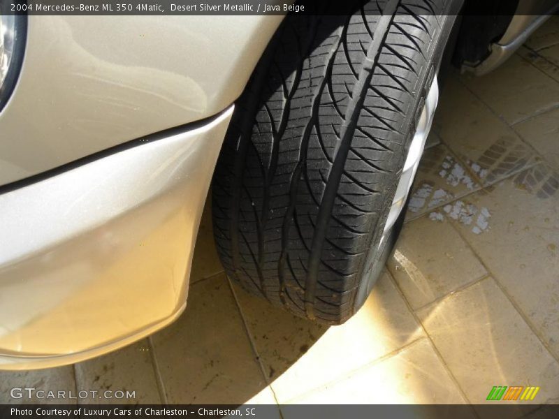 Desert Silver Metallic / Java Beige 2004 Mercedes-Benz ML 350 4Matic