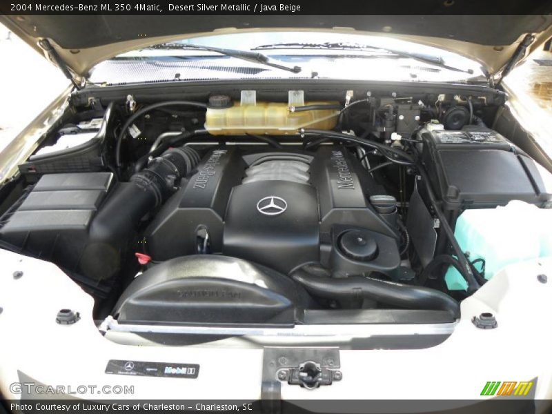 Desert Silver Metallic / Java Beige 2004 Mercedes-Benz ML 350 4Matic