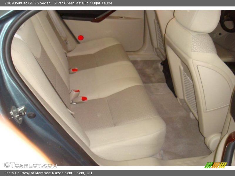 Silver Green Metallic / Light Taupe 2009 Pontiac G6 V6 Sedan