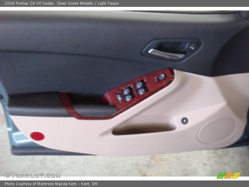 Silver Green Metallic / Light Taupe 2009 Pontiac G6 V6 Sedan