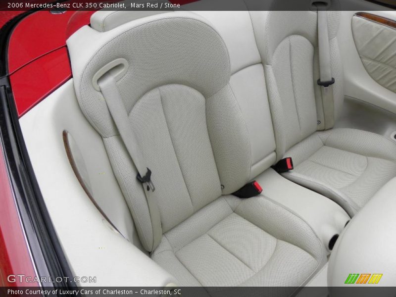 Mars Red / Stone 2006 Mercedes-Benz CLK 350 Cabriolet