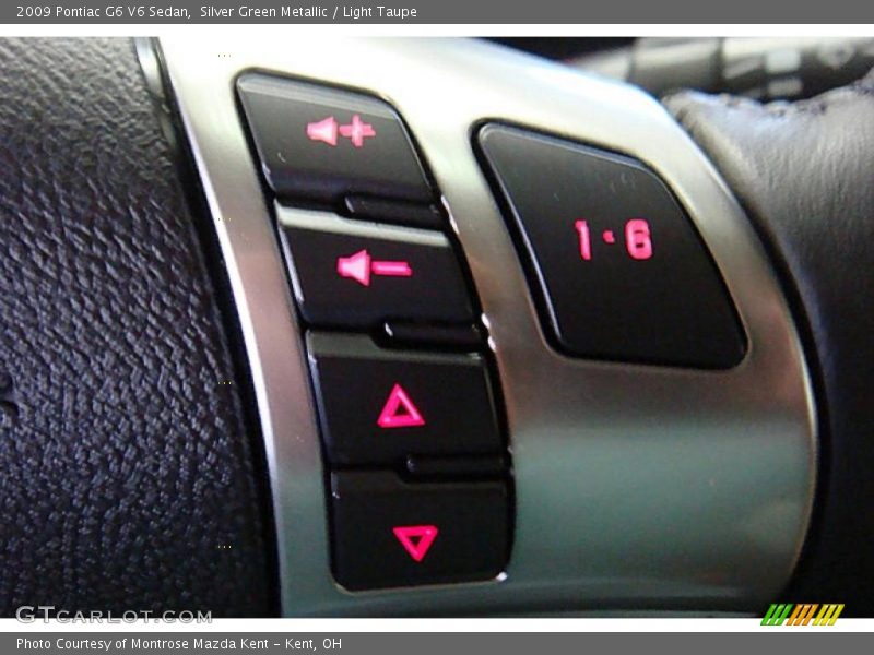 Silver Green Metallic / Light Taupe 2009 Pontiac G6 V6 Sedan