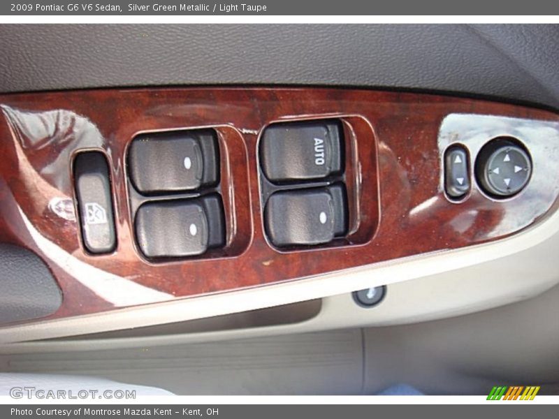 Silver Green Metallic / Light Taupe 2009 Pontiac G6 V6 Sedan