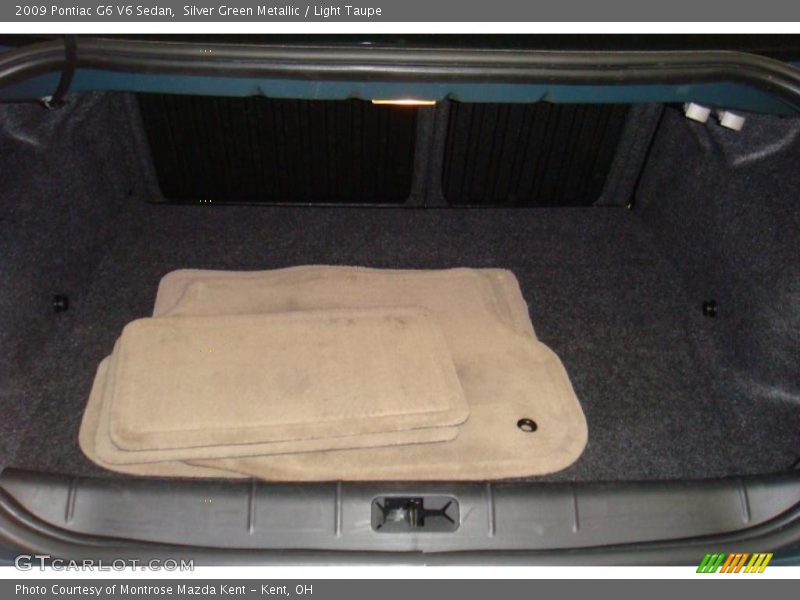 Silver Green Metallic / Light Taupe 2009 Pontiac G6 V6 Sedan