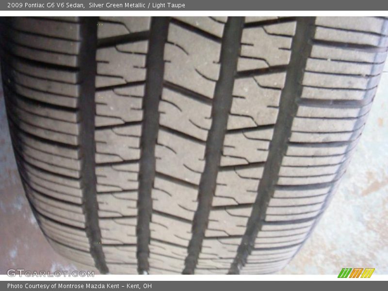 Silver Green Metallic / Light Taupe 2009 Pontiac G6 V6 Sedan