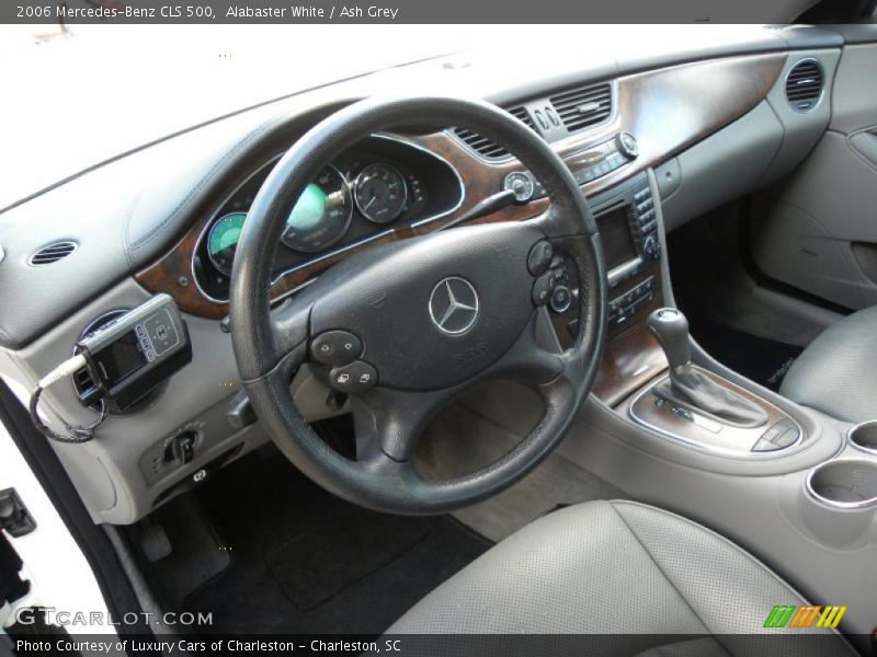 Alabaster White / Ash Grey 2006 Mercedes-Benz CLS 500