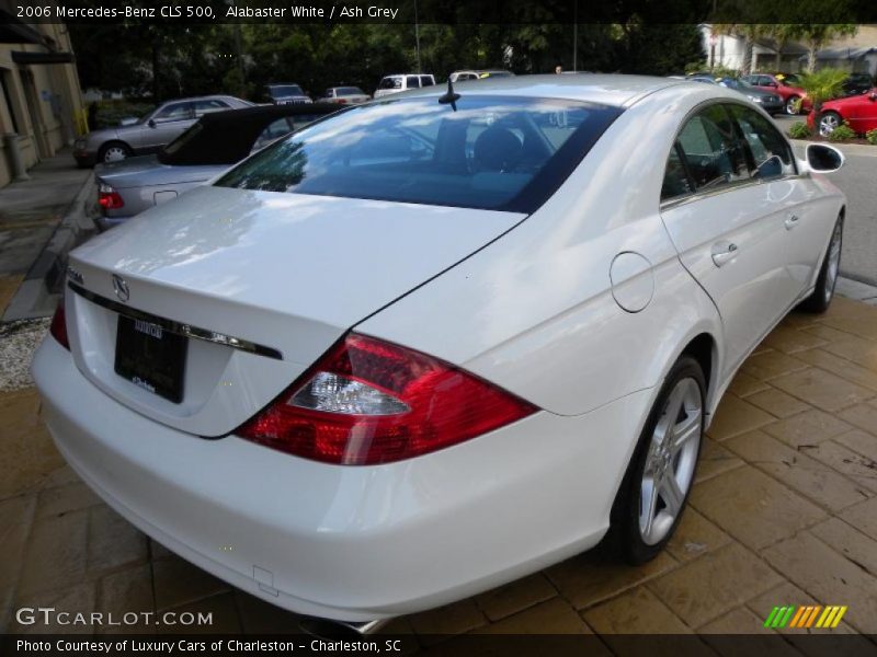 Alabaster White / Ash Grey 2006 Mercedes-Benz CLS 500