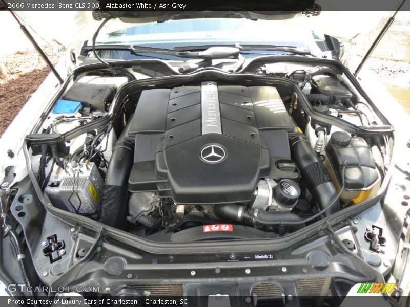 Alabaster White / Ash Grey 2006 Mercedes-Benz CLS 500