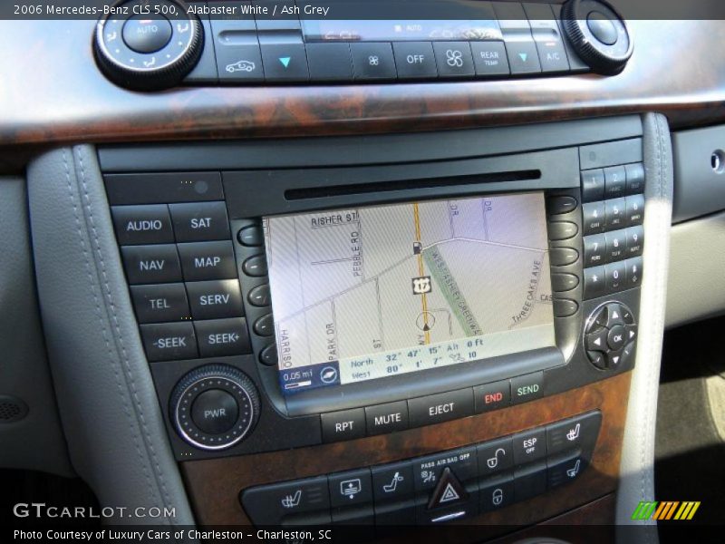 Alabaster White / Ash Grey 2006 Mercedes-Benz CLS 500