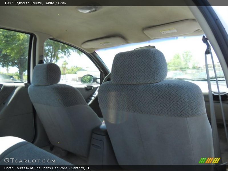 White / Gray 1997 Plymouth Breeze